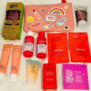 Hair Care Kit & Bag NWT